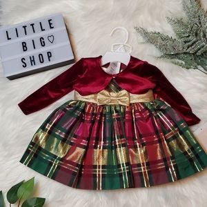 Infant's Christmas Matching Set/NWT/3 pieces/0-3 m